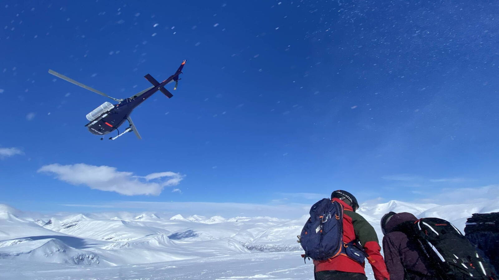 Heliski Schweden