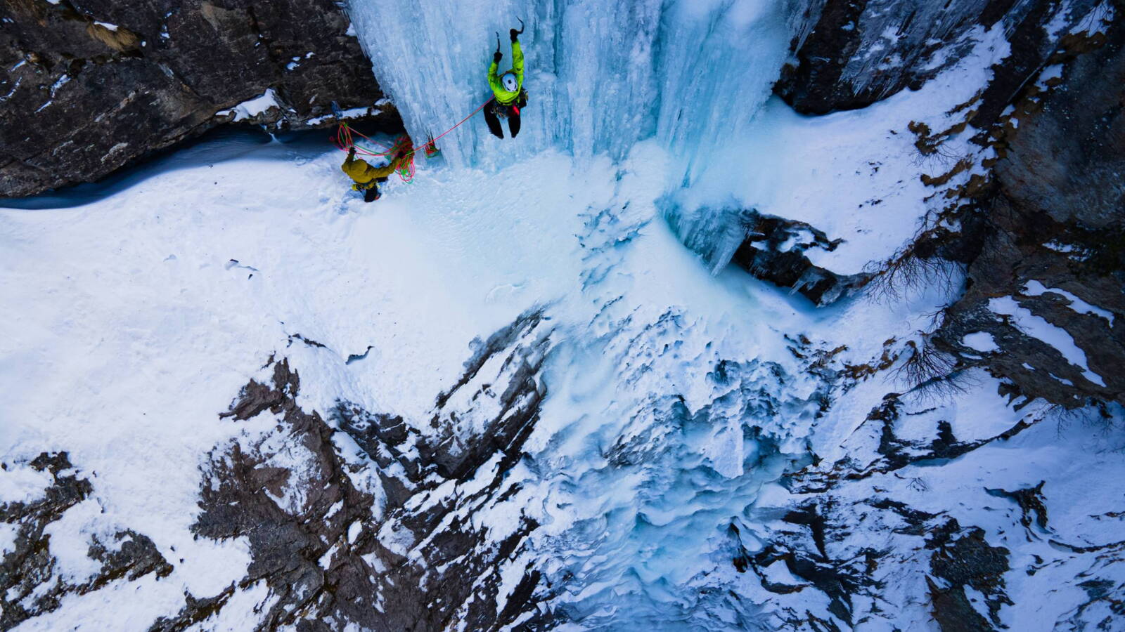 ice climbing